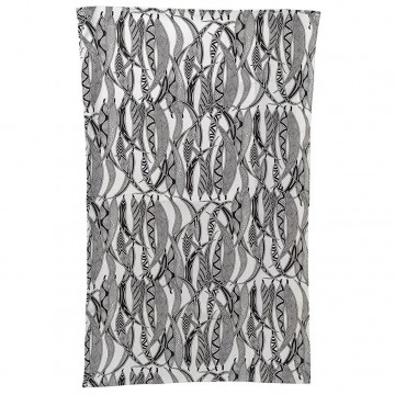 Aboriginal Art | Cotton Tea Towel | Dancing Wombat | Gum Leaf